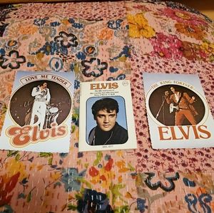 1975 Elvis Postcard Booklet Lot Vintage